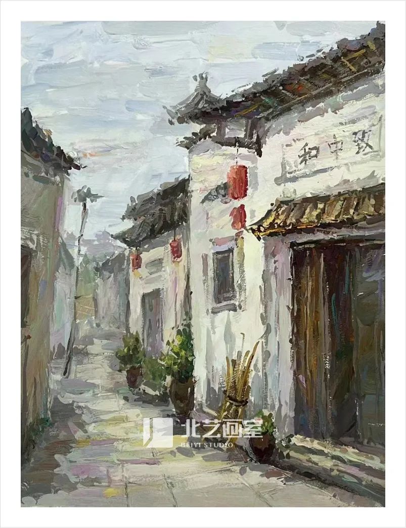 北藝畫室2023屆學(xué)員婺源寫生作品展