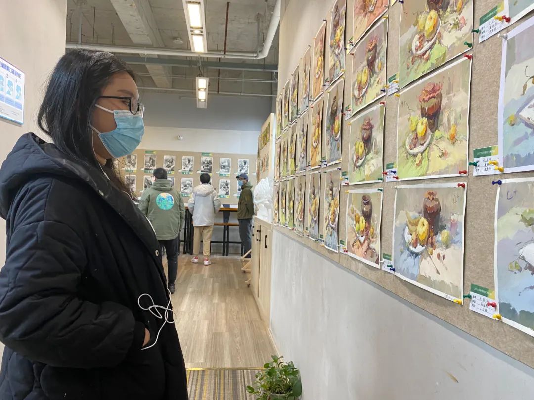 寒假班優(yōu)秀學(xué)員作品展現(xiàn)場