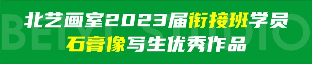 北藝畫室銜接班石膏線優(yōu)秀作品