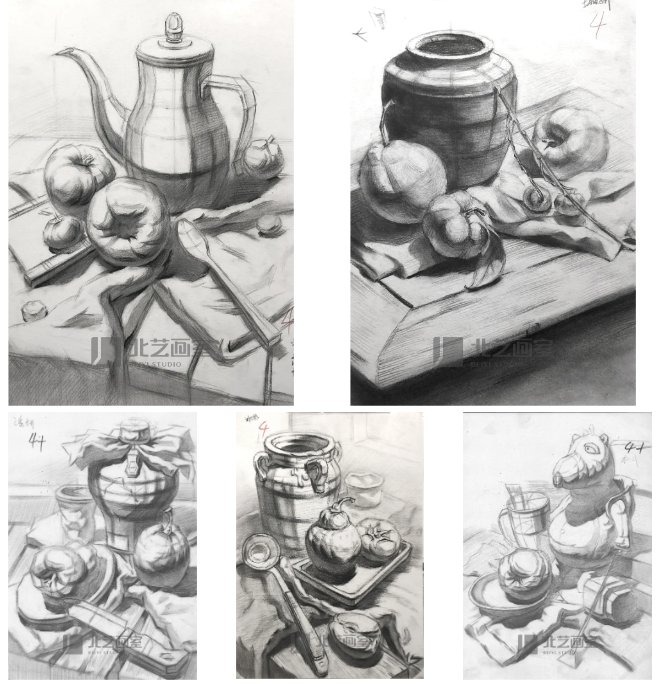 靜物素描作品