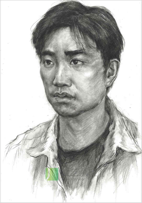 武漢北藝畫(huà)室素描頭像作品賞析