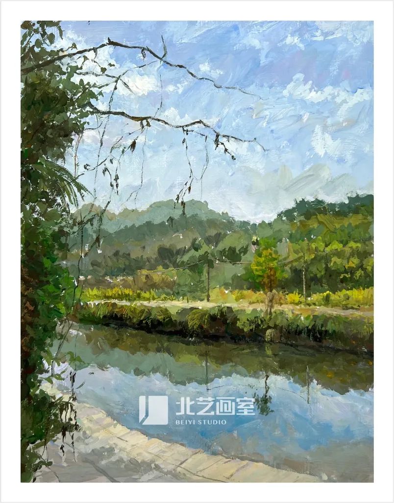  北藝畫室2023屆學(xué)員婺源寫生作品展