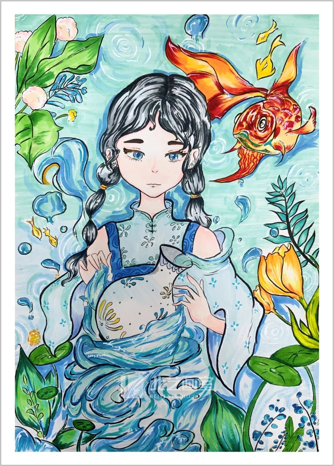 北藝畫室藝術(shù)小人才特訓(xùn)班獲獎(jiǎng)作品欣賞