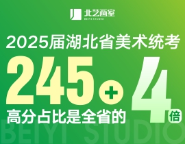 245以上高分占比是全省的4倍——北藝畫室2025屆統(tǒng)考大捷