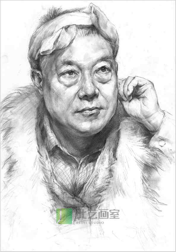 武漢北藝畫(huà)室素描頭像作品賞析