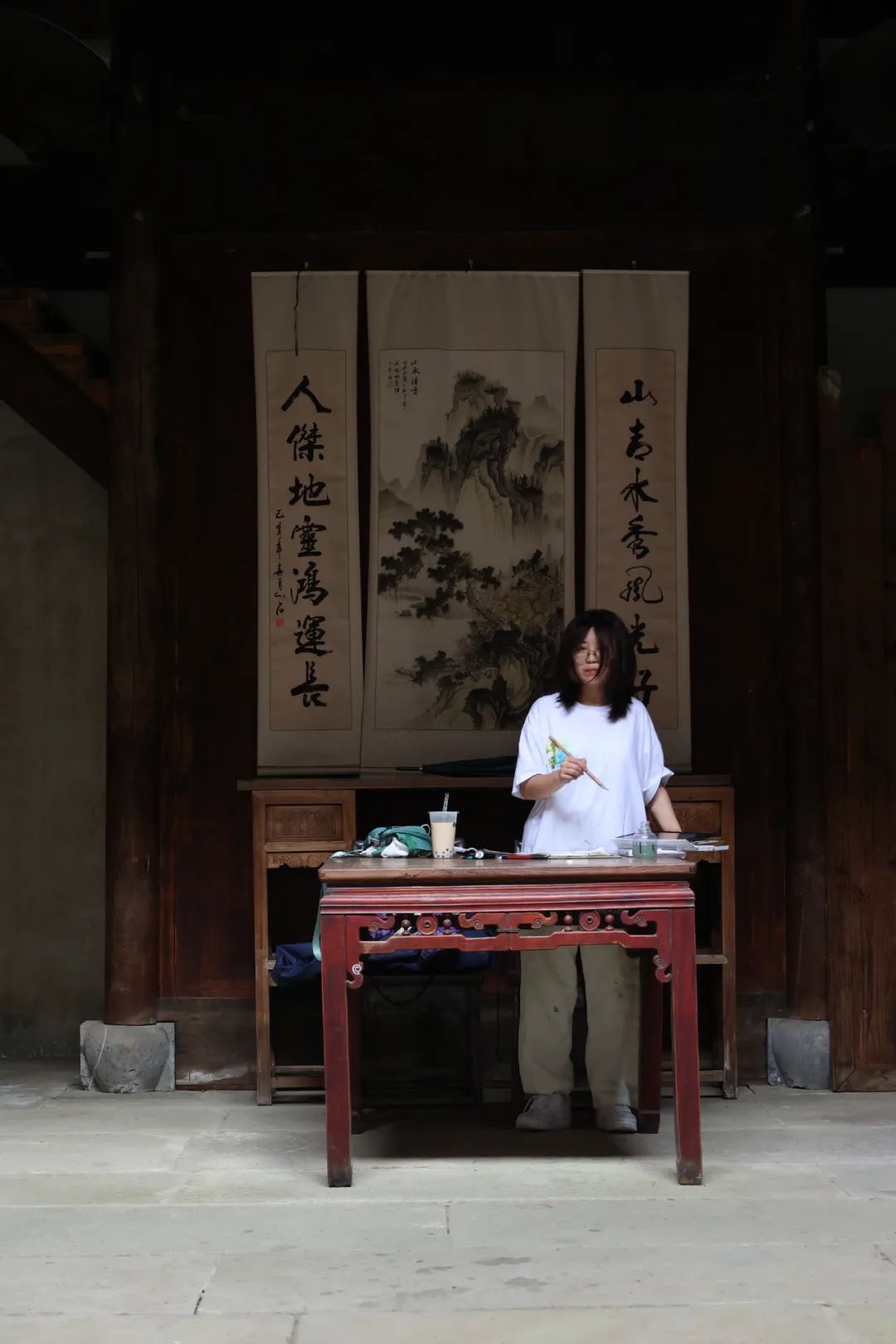 武漢北藝畫室赴婺源寫生紀實day7