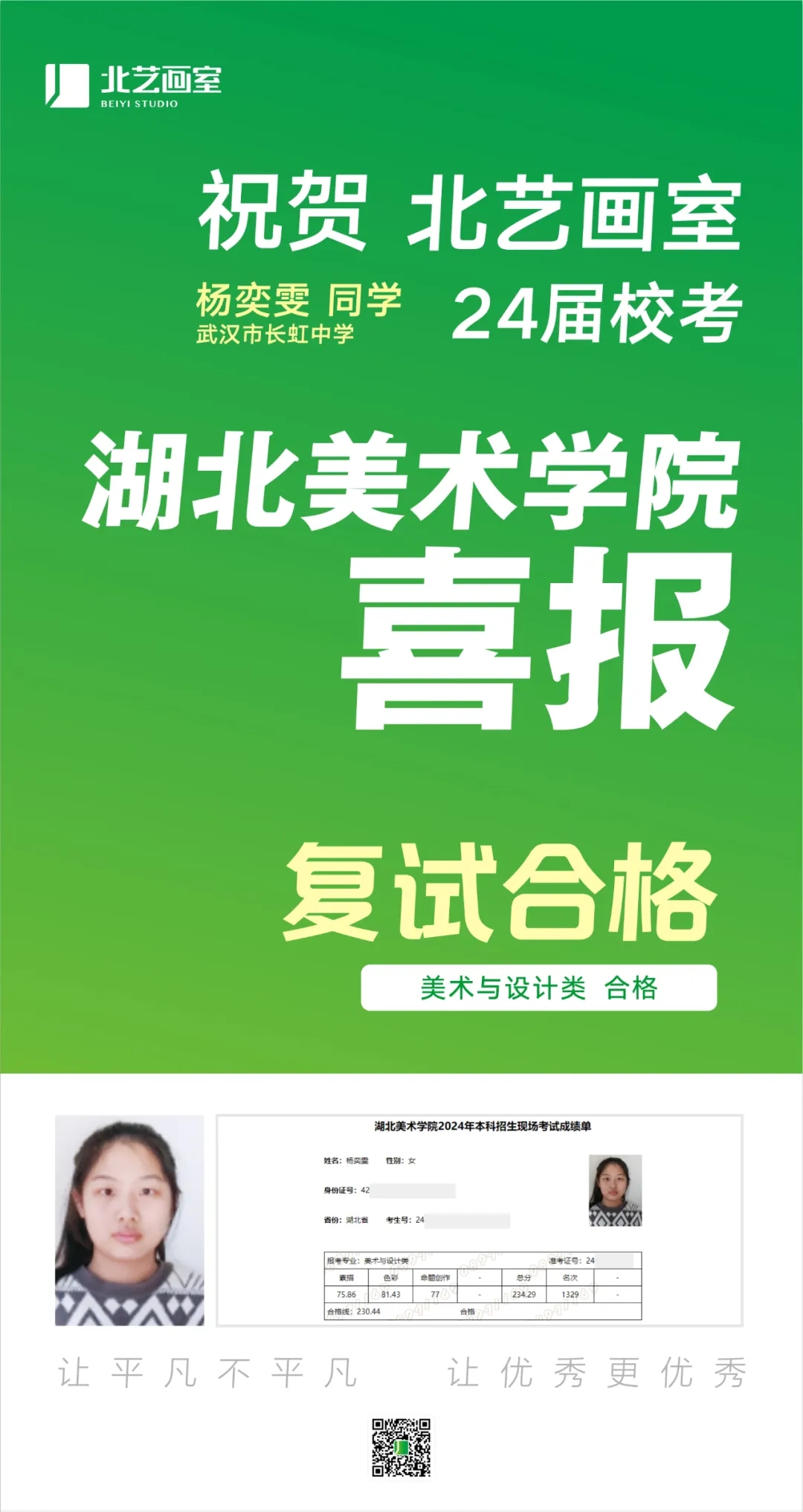 2024北藝畫室湖北美術(shù)學(xué)院?？冀輬?bào)