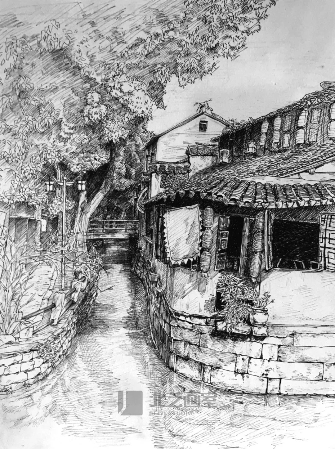 北藝2023屆學(xué)員蘇州寫(xiě)生作品作品