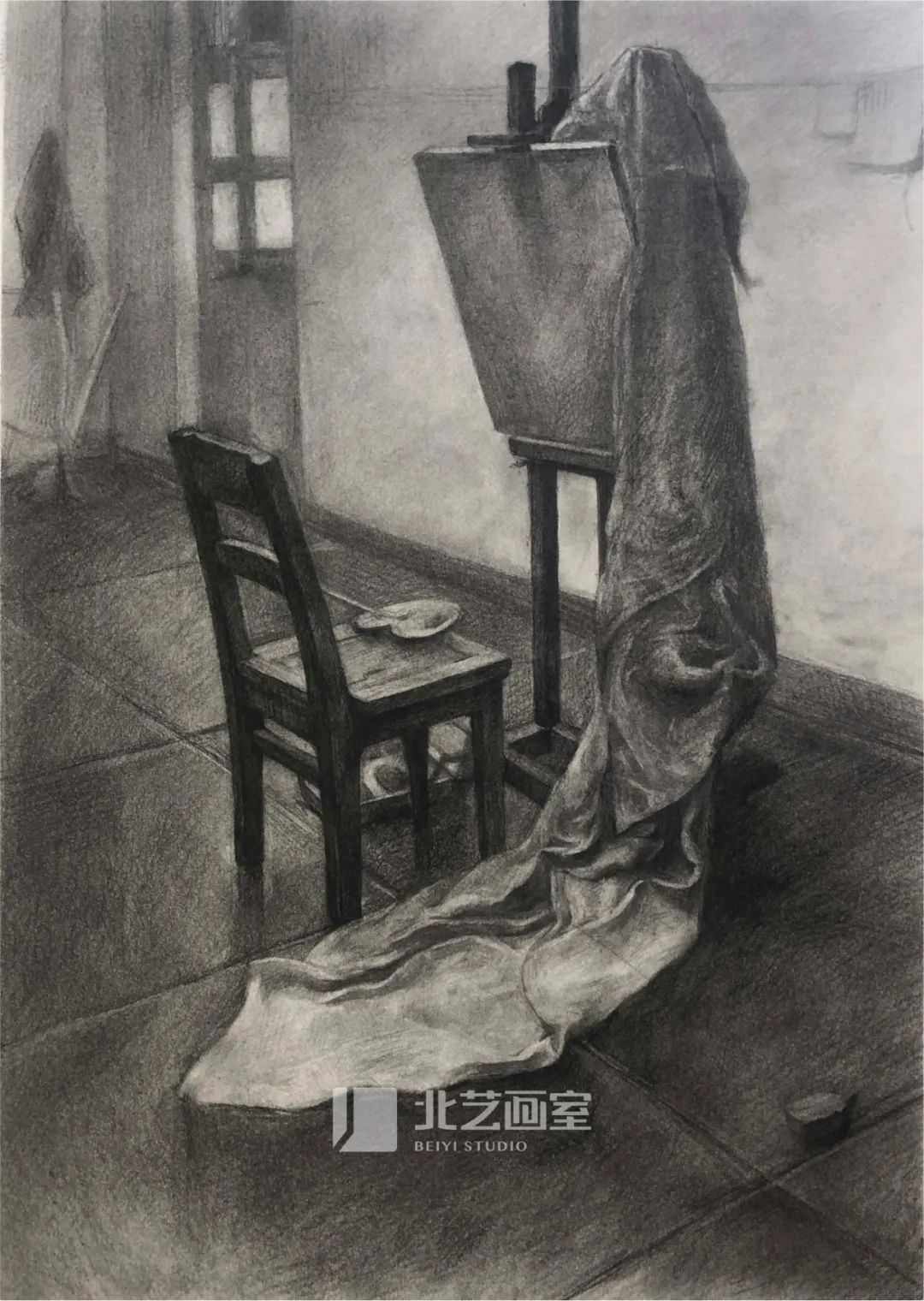 靜物素描作品
