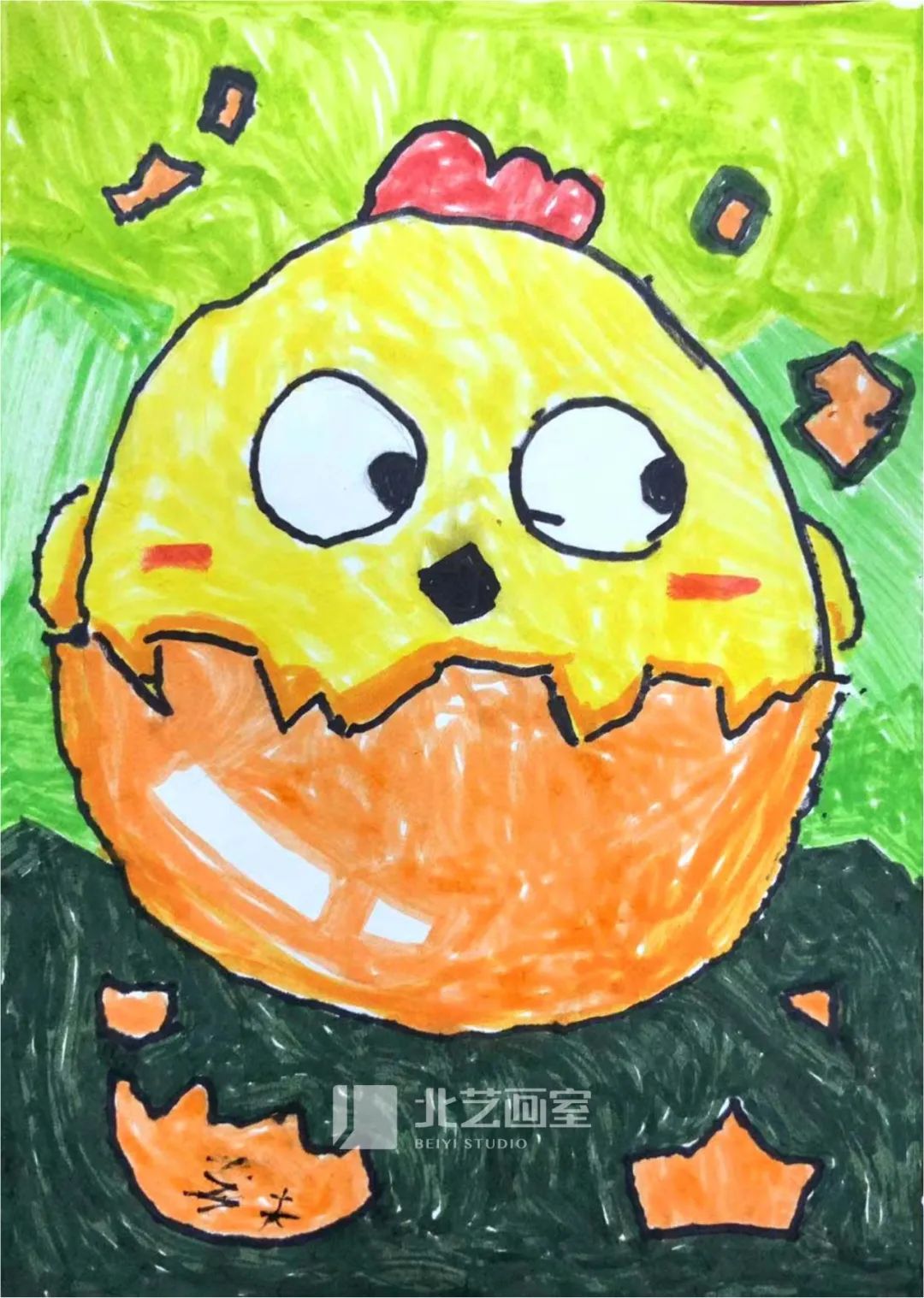 藝術小人才作品