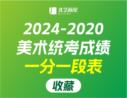 收藏！2024-2020美術(shù)統(tǒng)考成績一分一段表