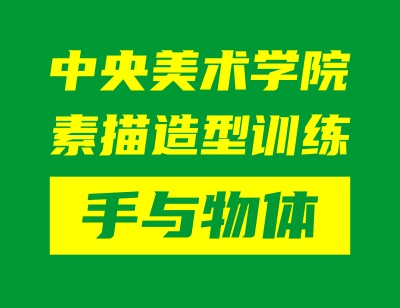中央美術(shù)學(xué)院素描造型訓(xùn)練——手與物體