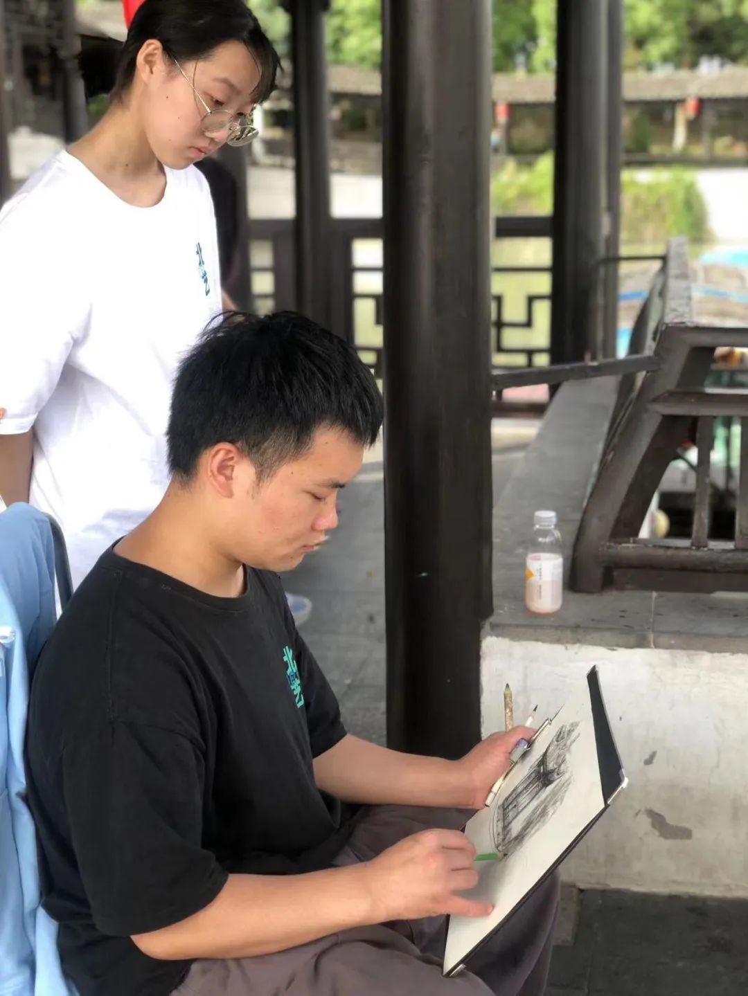 武漢北藝畫室寫生