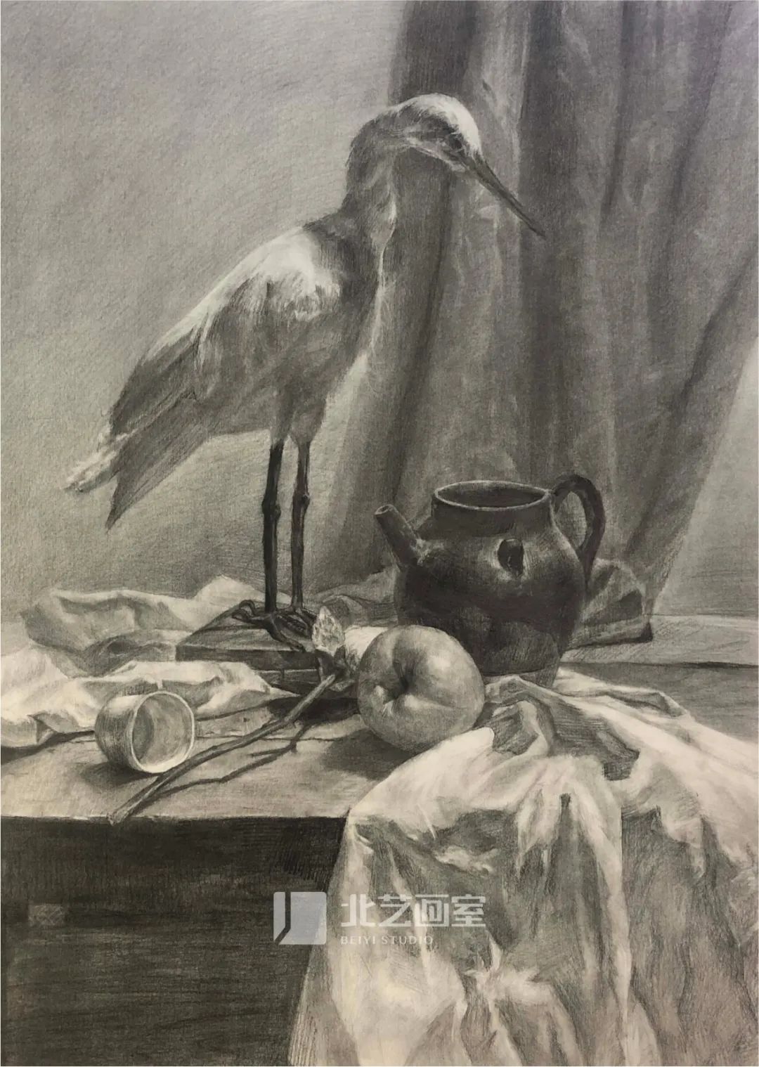 靜物素描作品