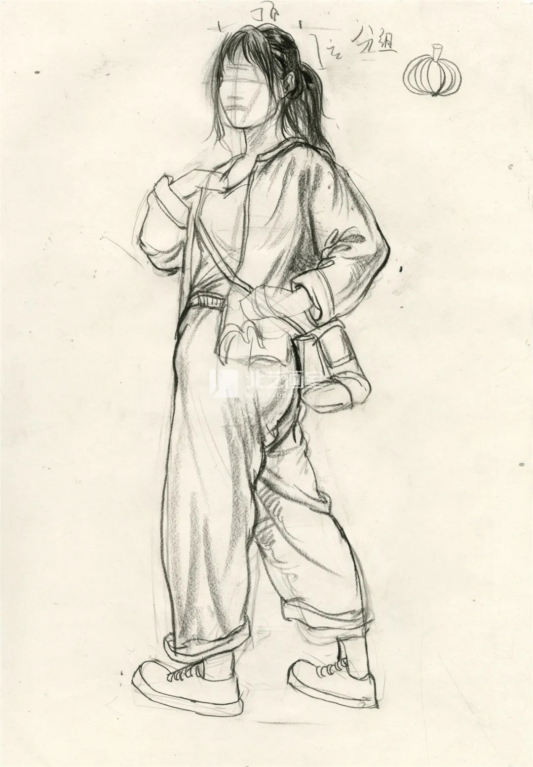 北藝基礎(chǔ)部寒假班學(xué)員作品欣賞