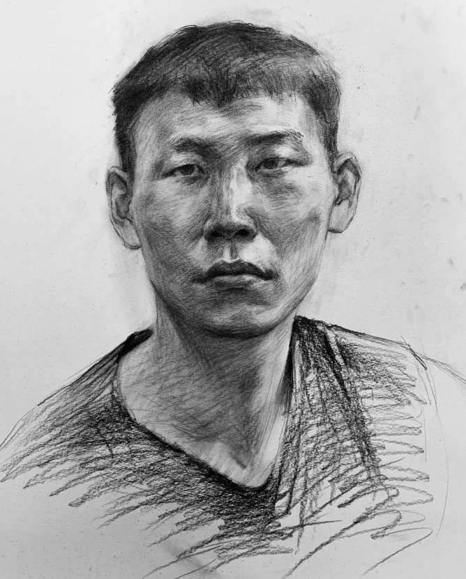 2021國(guó)美校考素描高分卷