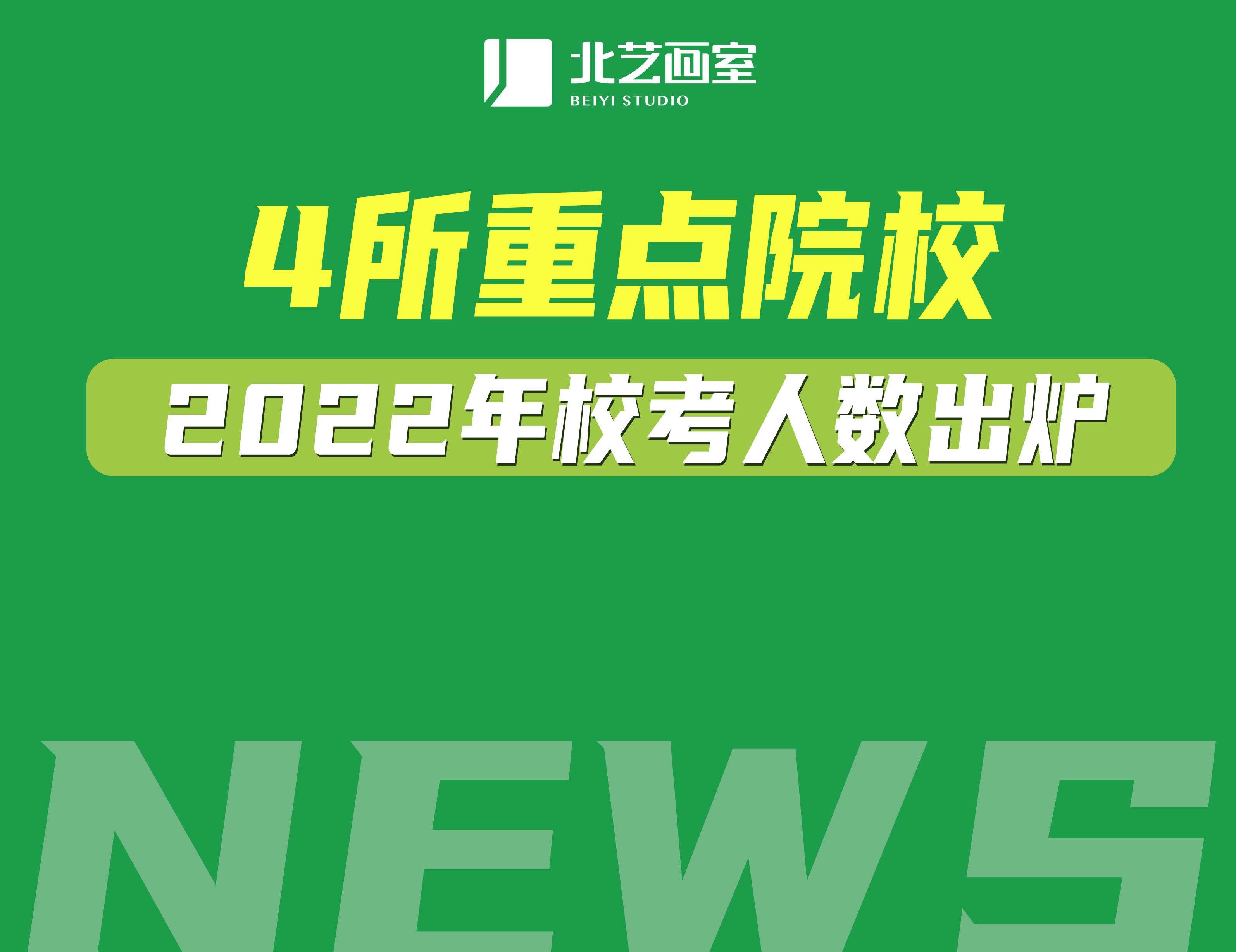 這4所重點(diǎn)藝術(shù)院校2022年?？既藬?shù)出爐！淘汰率繼續(xù)上升？