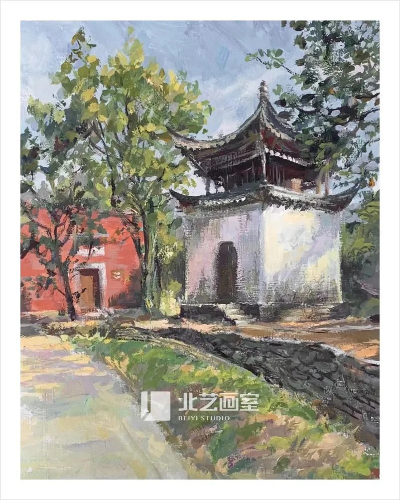 北藝畫室2023屆學(xué)員婺源寫生作品展