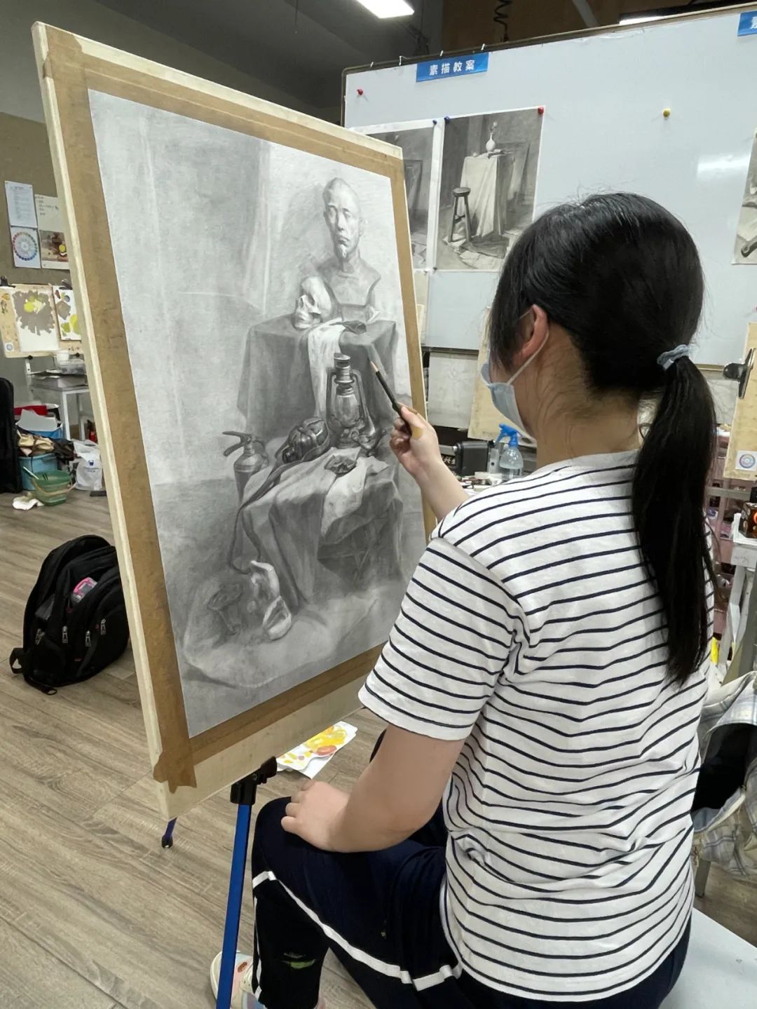 長期素描靜物寫生課堂