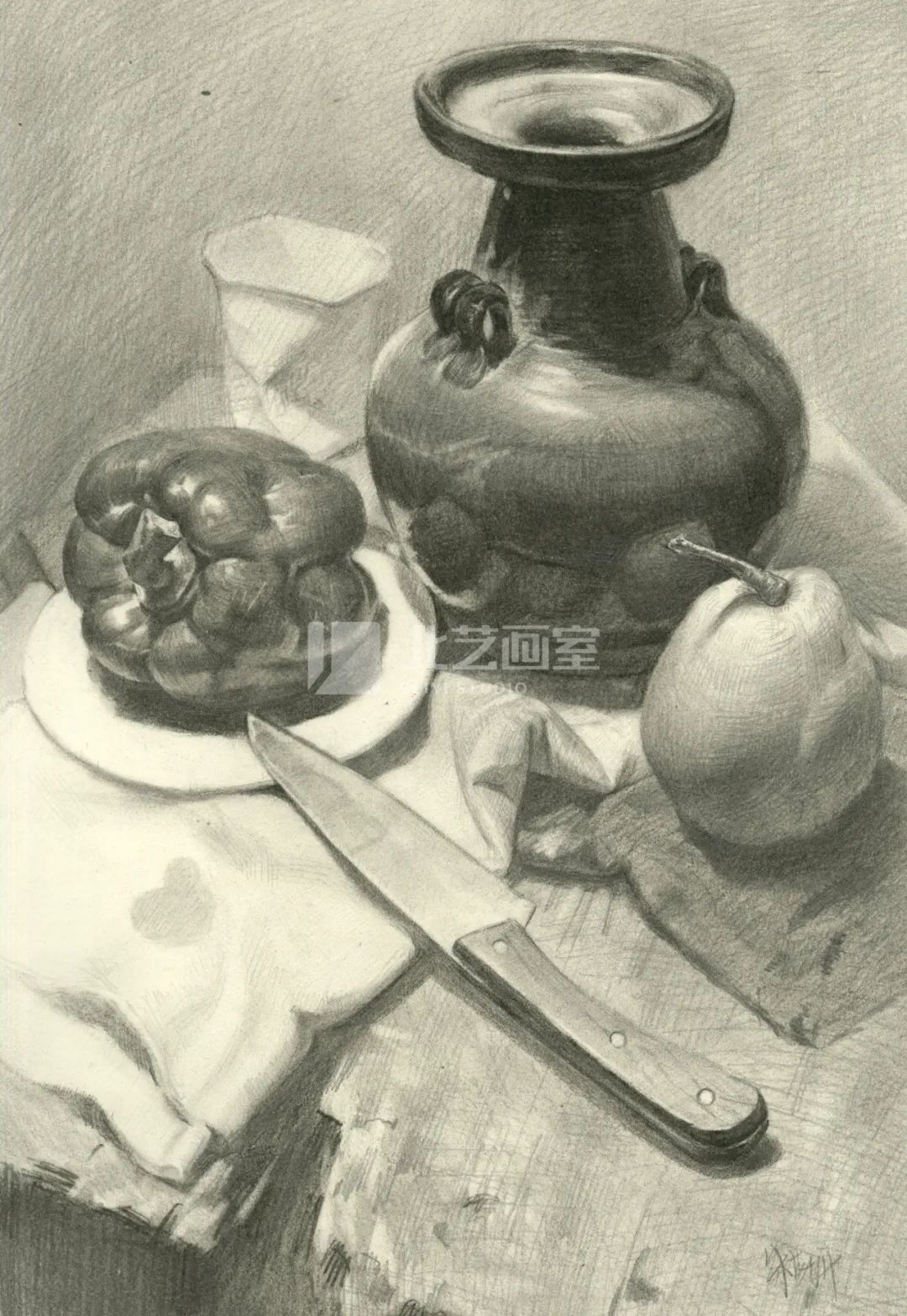 素描靜物