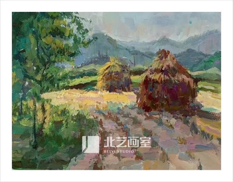 北藝畫室2023屆學(xué)員婺源寫生作品展