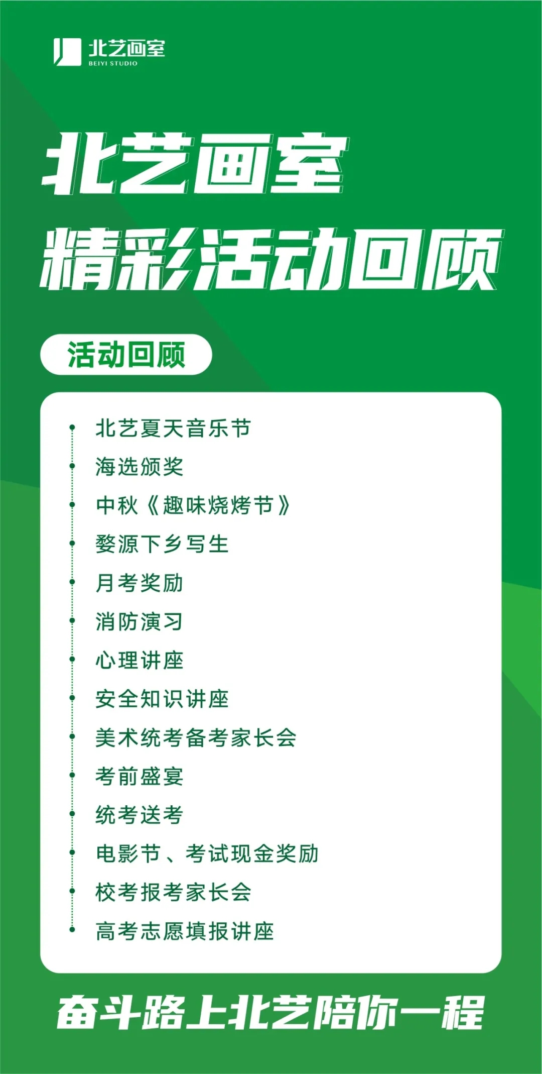 北藝畫室精彩活動