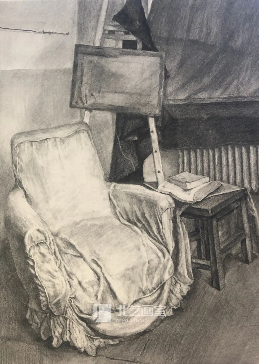 靜物素描作品