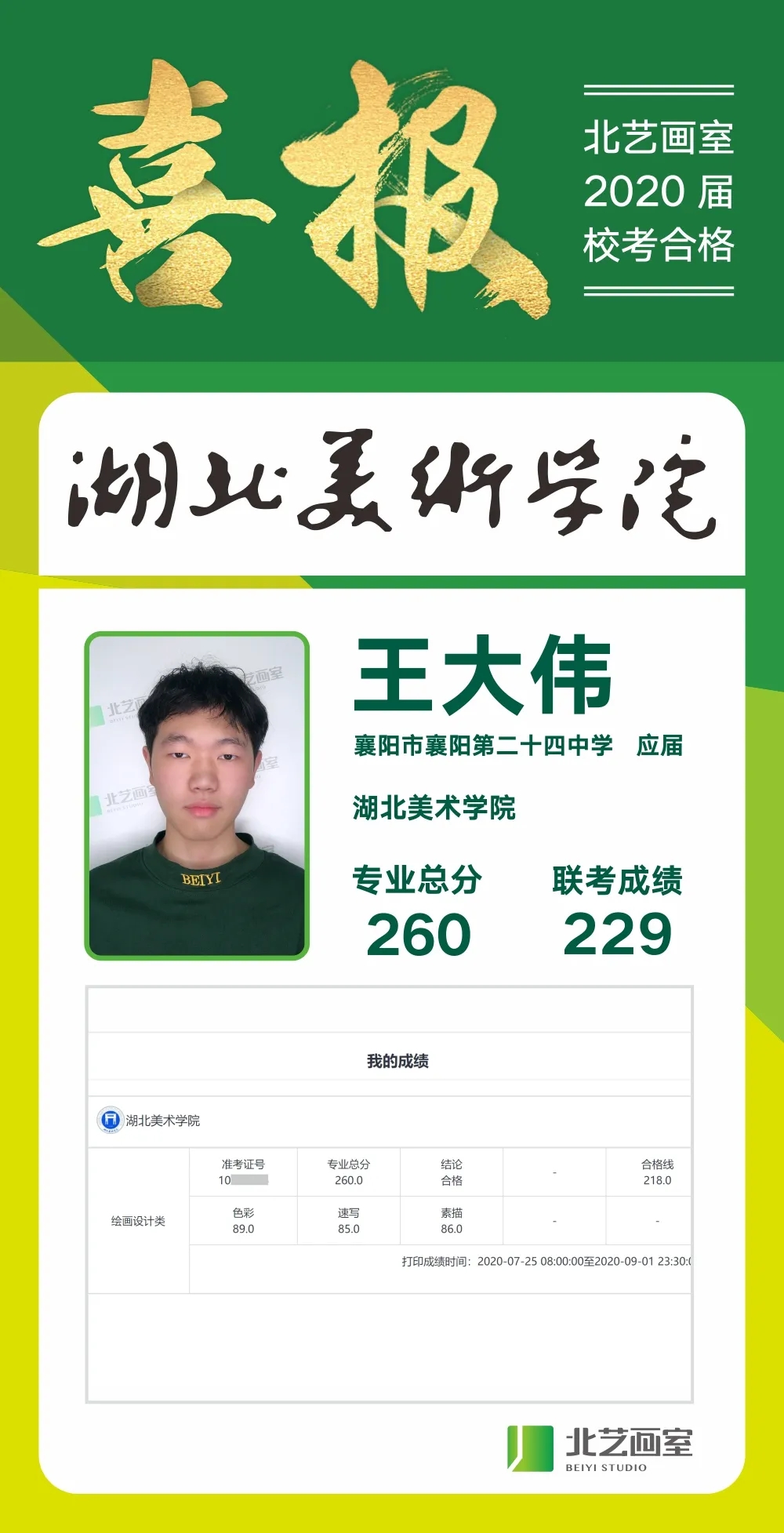 260以上高分喜報(bào)