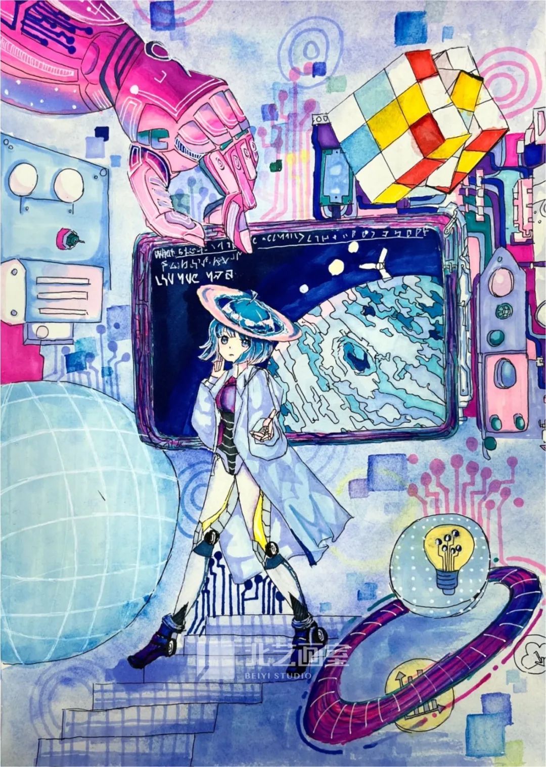 藝術小人才作品