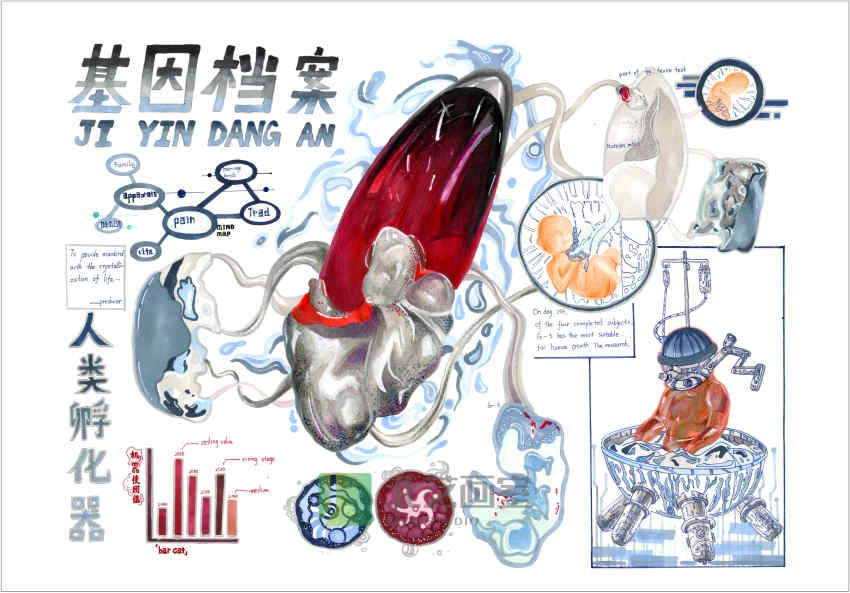 武漢北藝畫室設(shè)計(jì)作品賞析