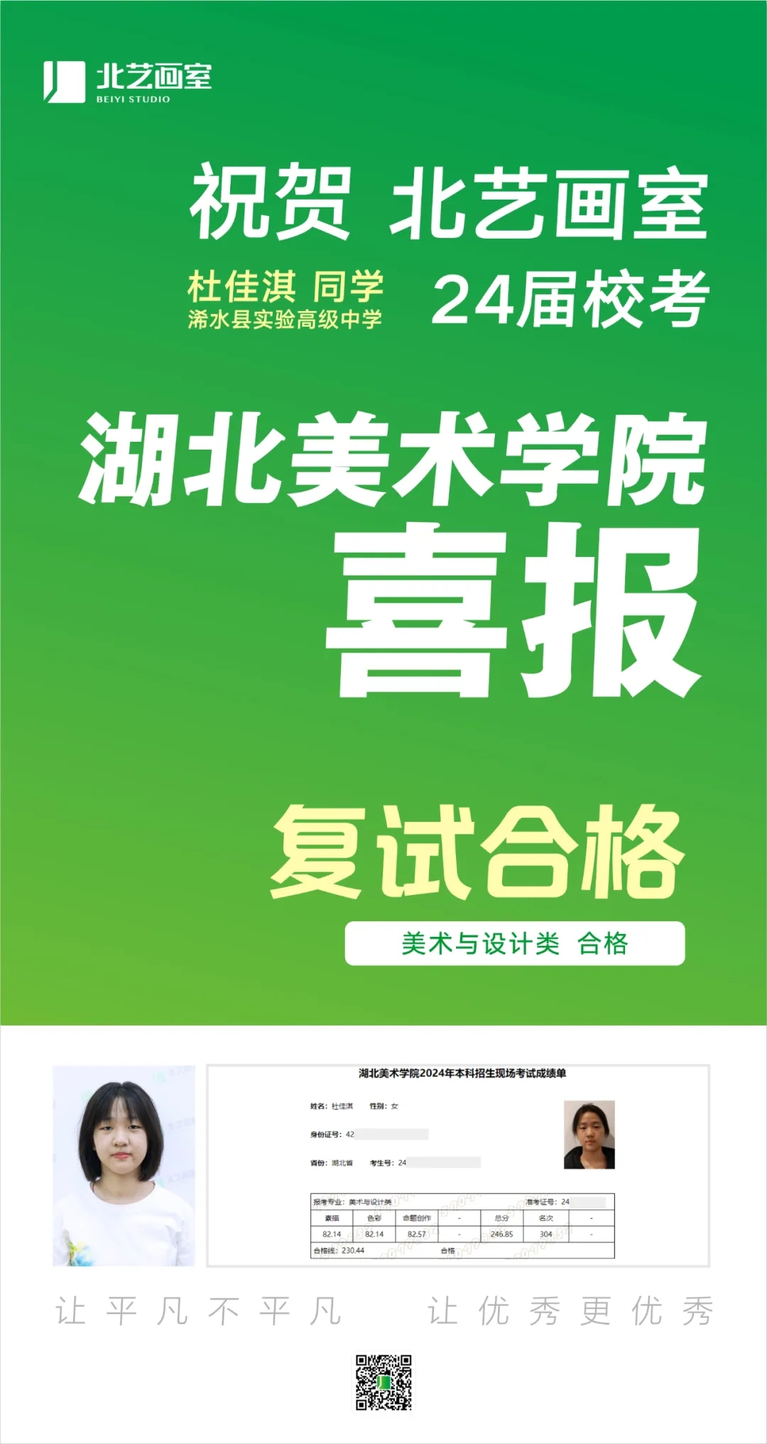 2024北藝畫室湖北美術(shù)學(xué)院?？冀輬?bào)