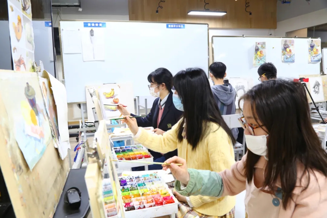 北藝基礎部2021年春季班3月課堂紀實
