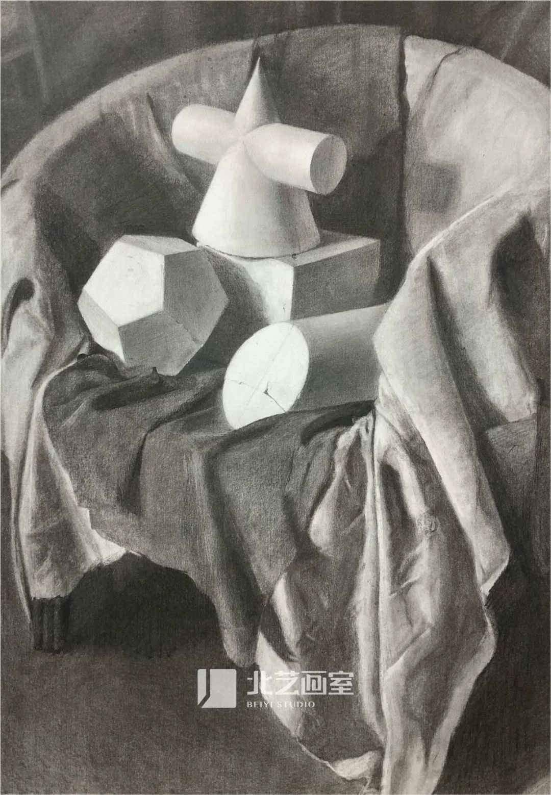 長期素描靜物寫生優(yōu)秀作品