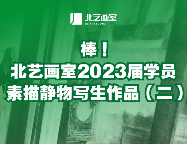 棒！北藝畫室2023屆學(xué)員素描靜物寫生作品（二）
