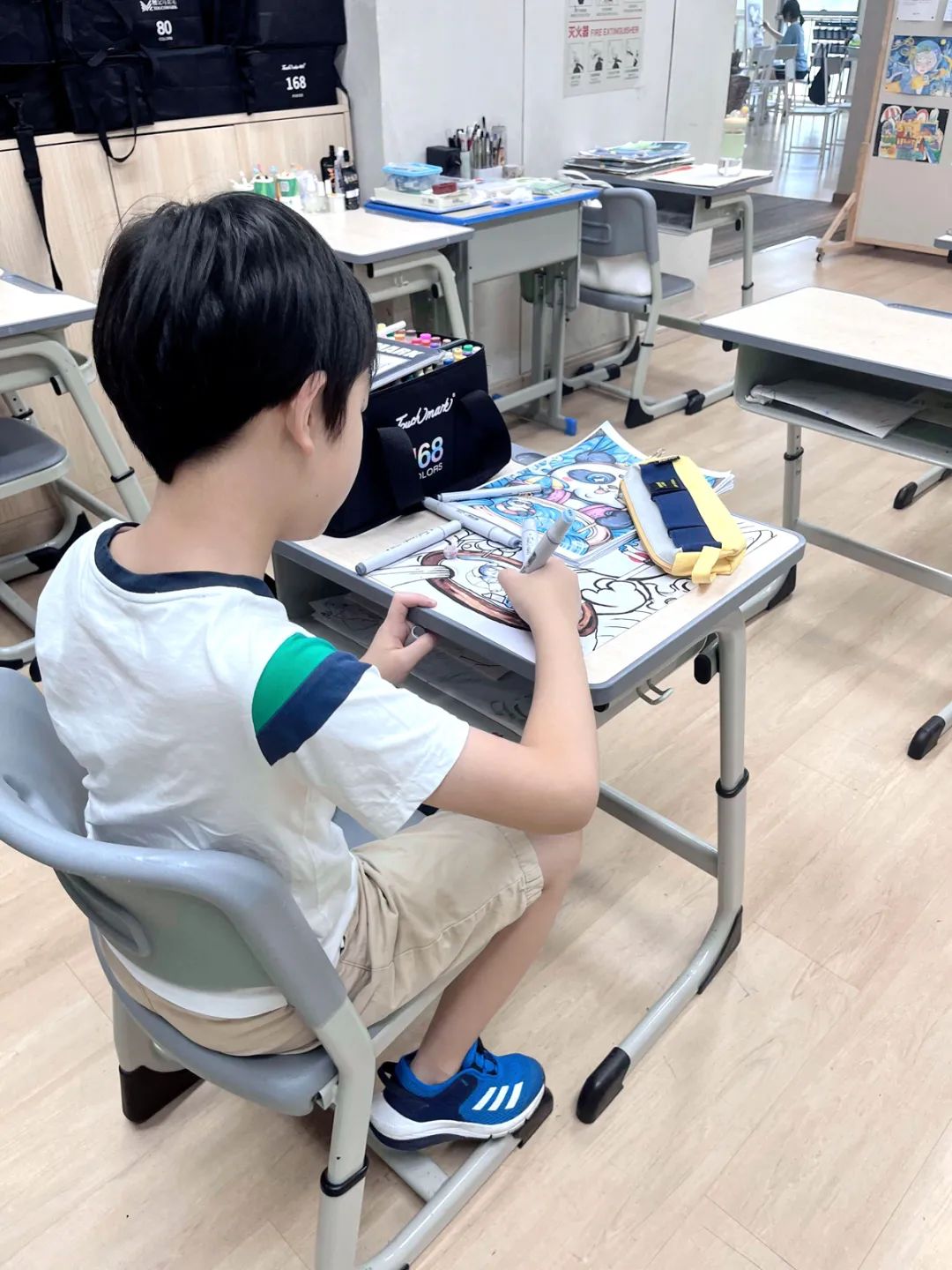北藝基礎部暑期班課堂場景