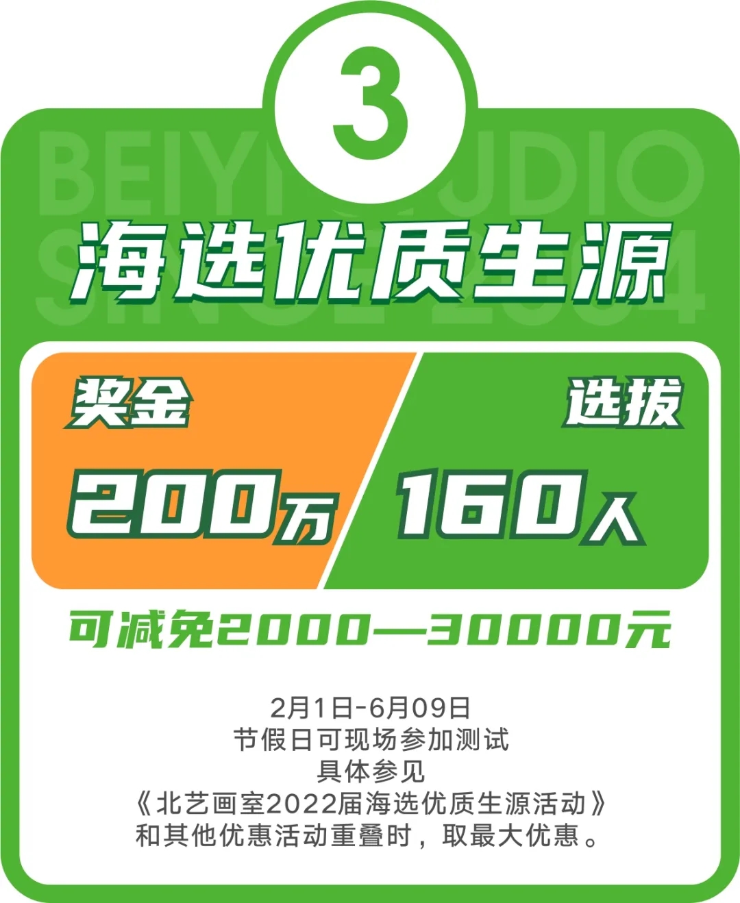 2022屆高三集訓預報名招生簡章