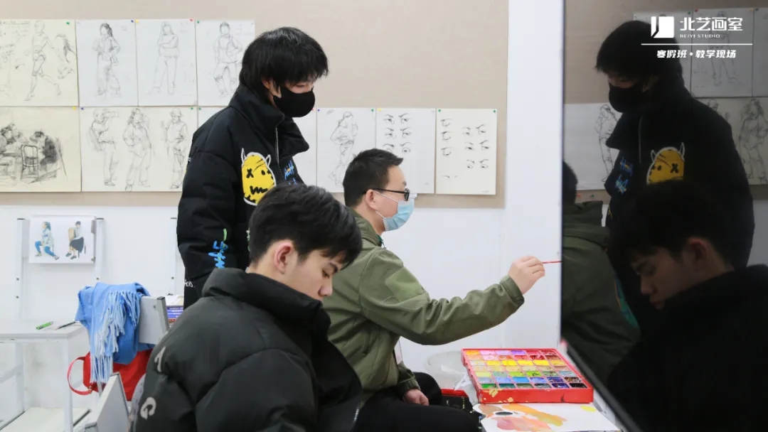 北藝基礎(chǔ)部寒假班學(xué)員作品欣賞