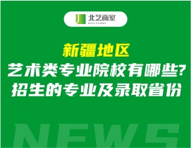 新疆地區(qū)藝術(shù)類專業(yè)院校有哪些?招生的專業(yè)及錄取省份