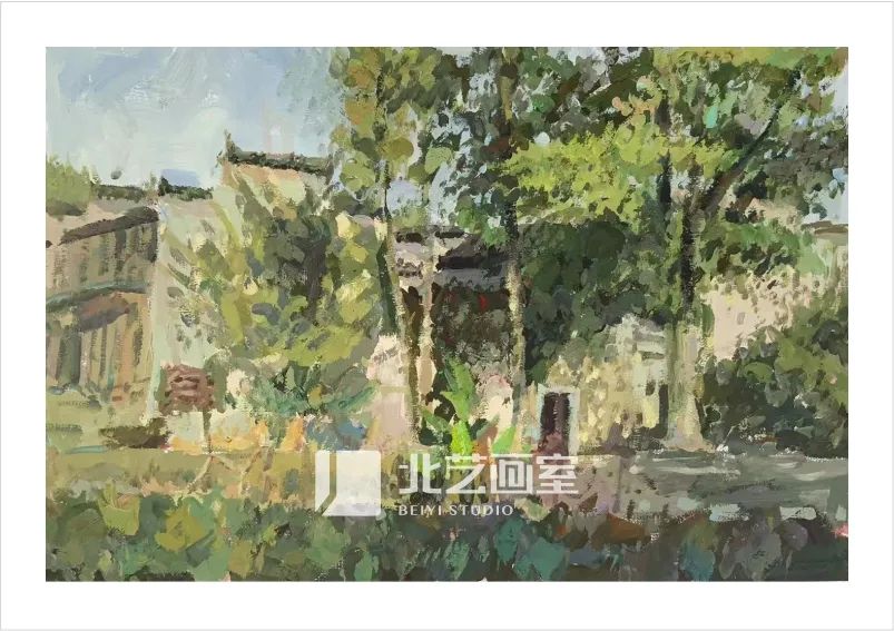 北藝畫室2023屆學(xué)員婺源寫生作品展