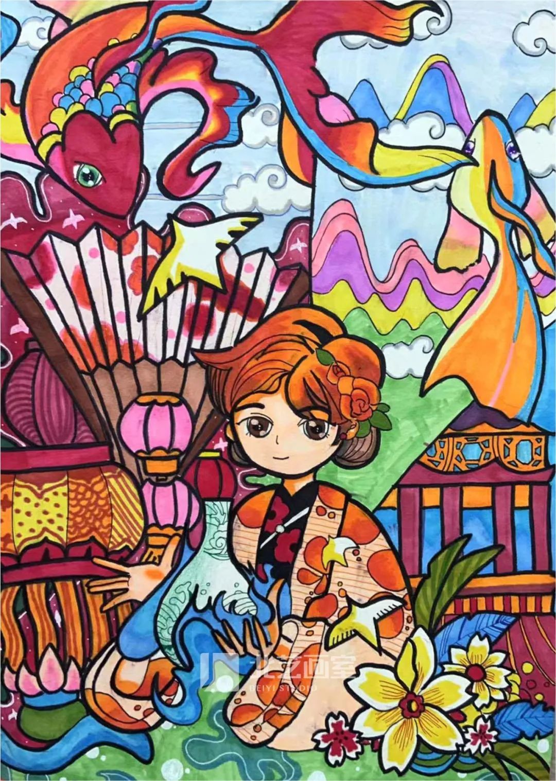 藝術小人才作品