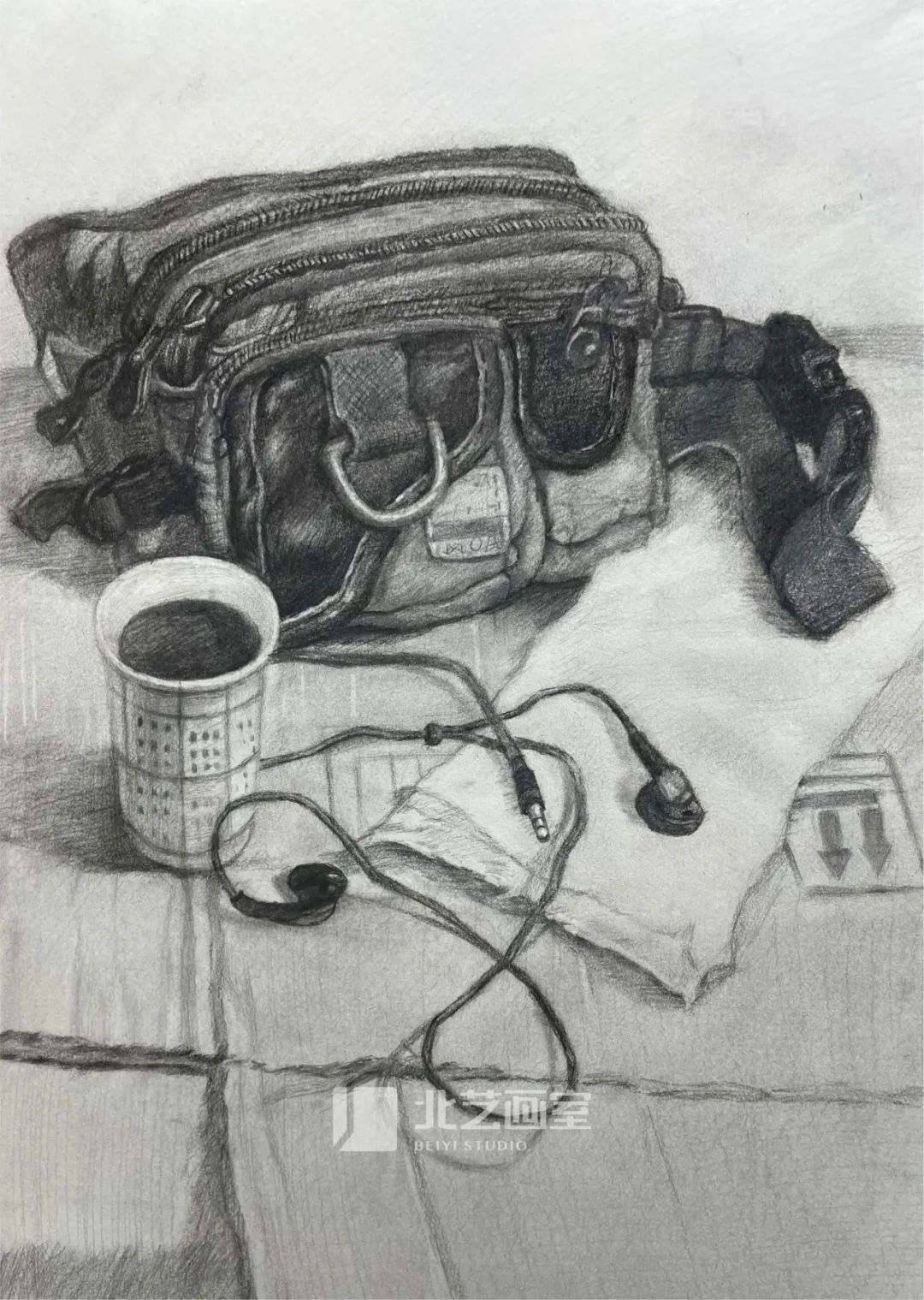 靜物素描作品