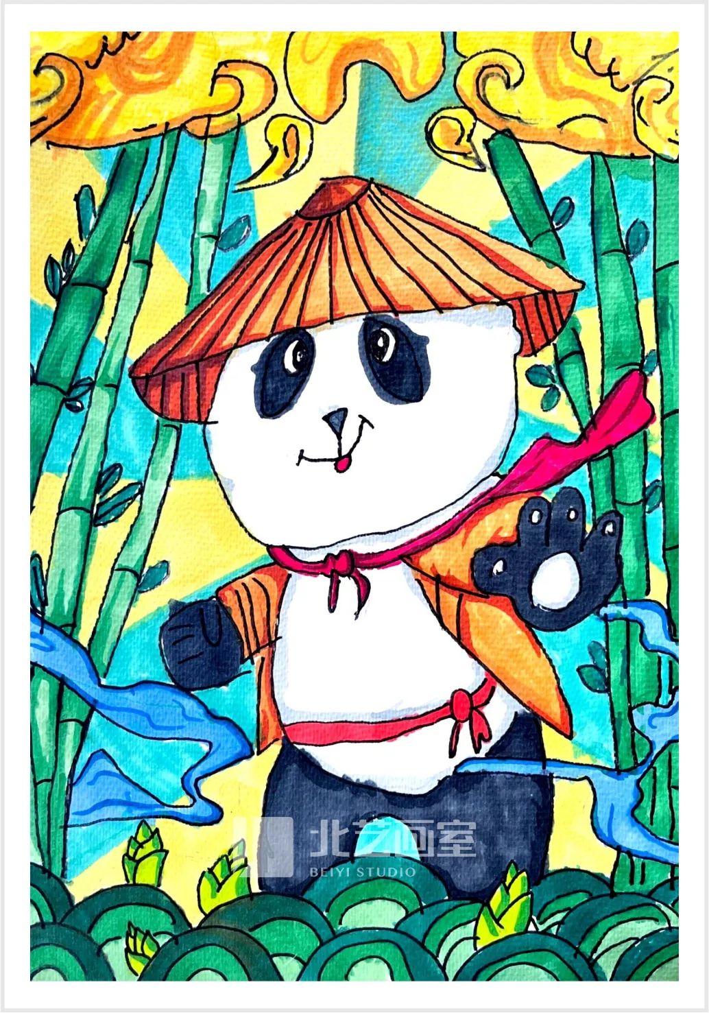 北藝畫室2023基礎(chǔ)部藝術(shù)小人才作品匯報展