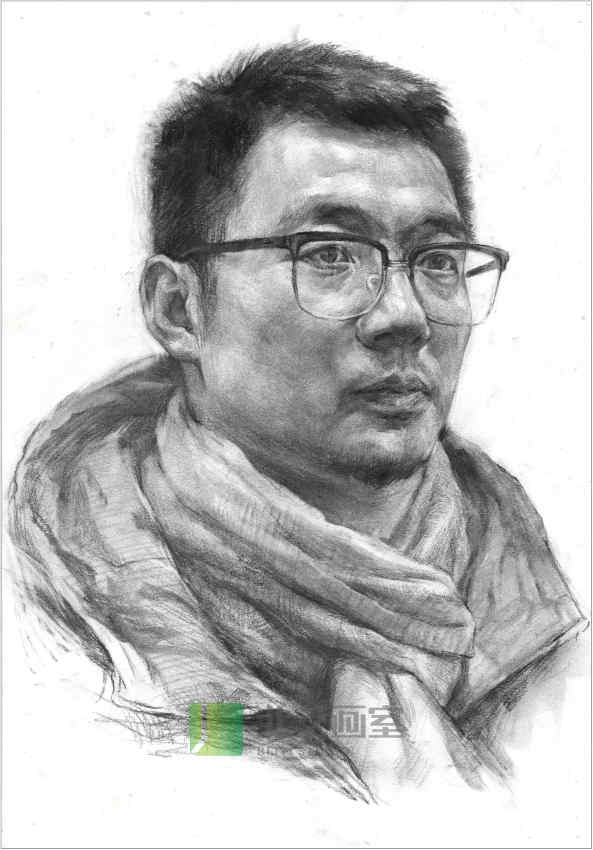 武漢北藝畫(huà)室素描頭像作品賞析