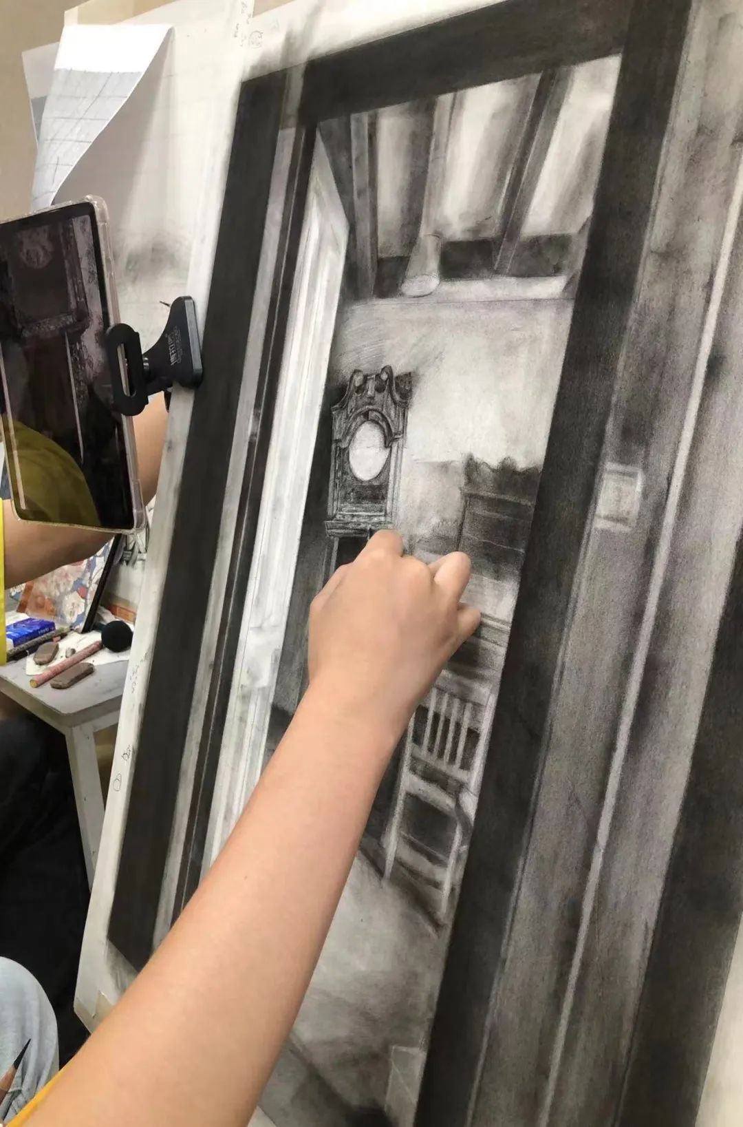 北藝課堂素描靜物寫生
