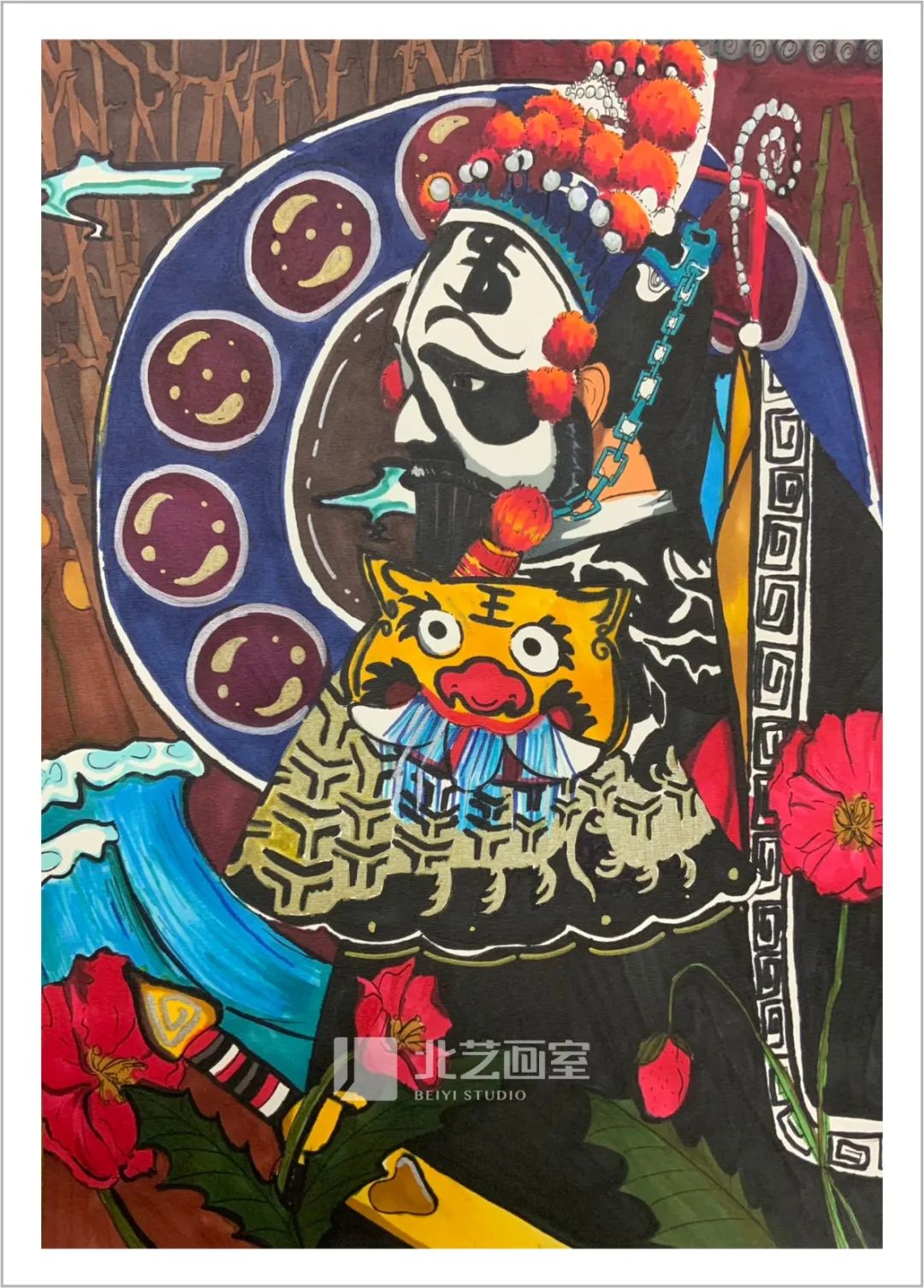 北藝畫室藝術(shù)小人才特訓(xùn)班獲獎(jiǎng)作品欣賞