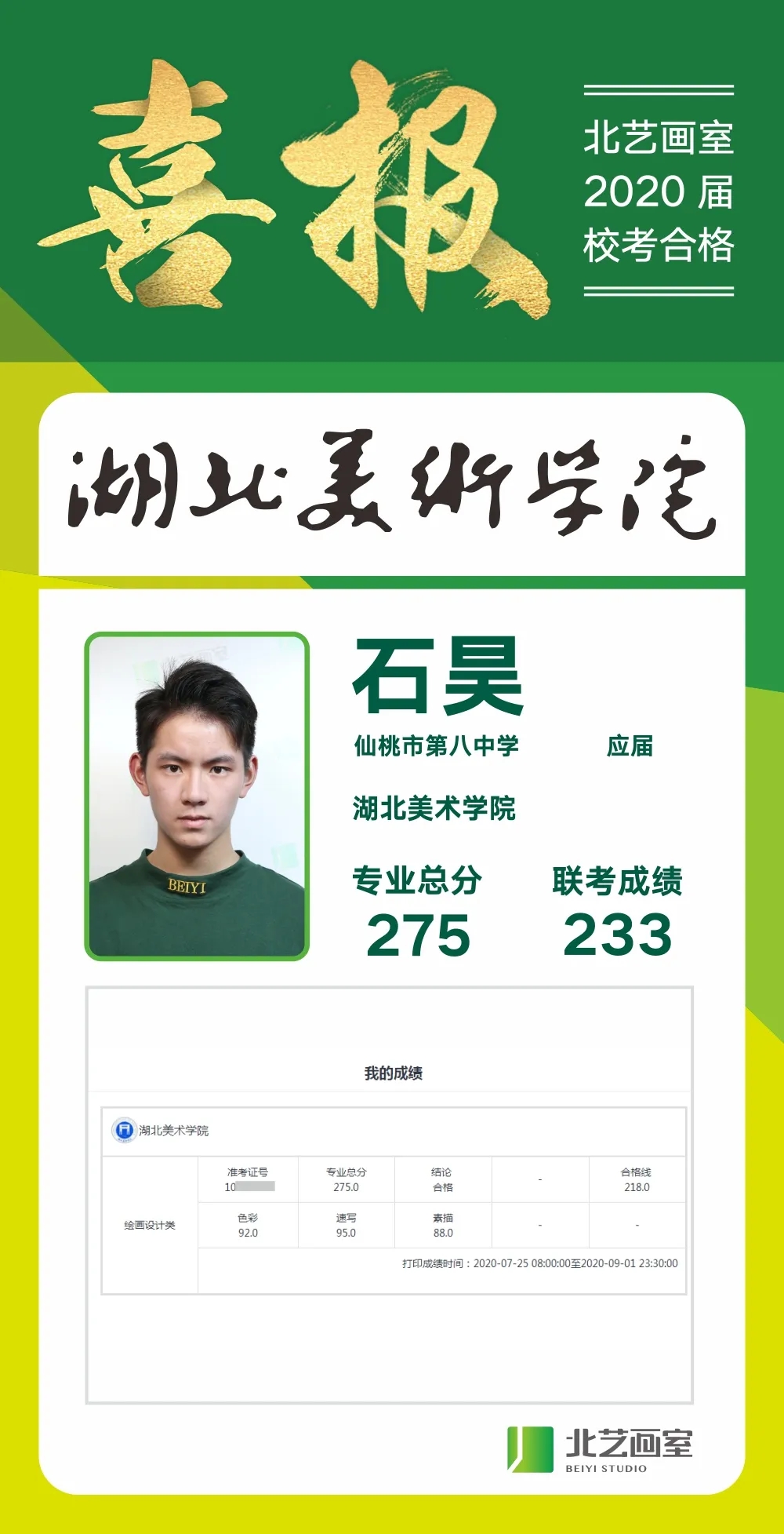 260以上高分喜報(bào)