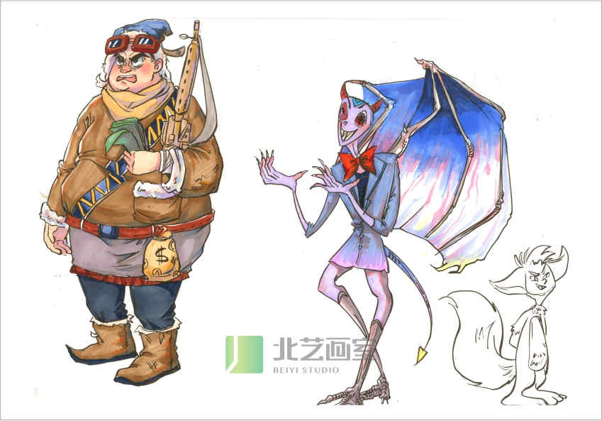 武漢北藝畫室設(shè)計(jì)作品賞析