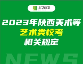 2023年陜西美術(shù)等藝術(shù)類校考相關(guān)規(guī)定