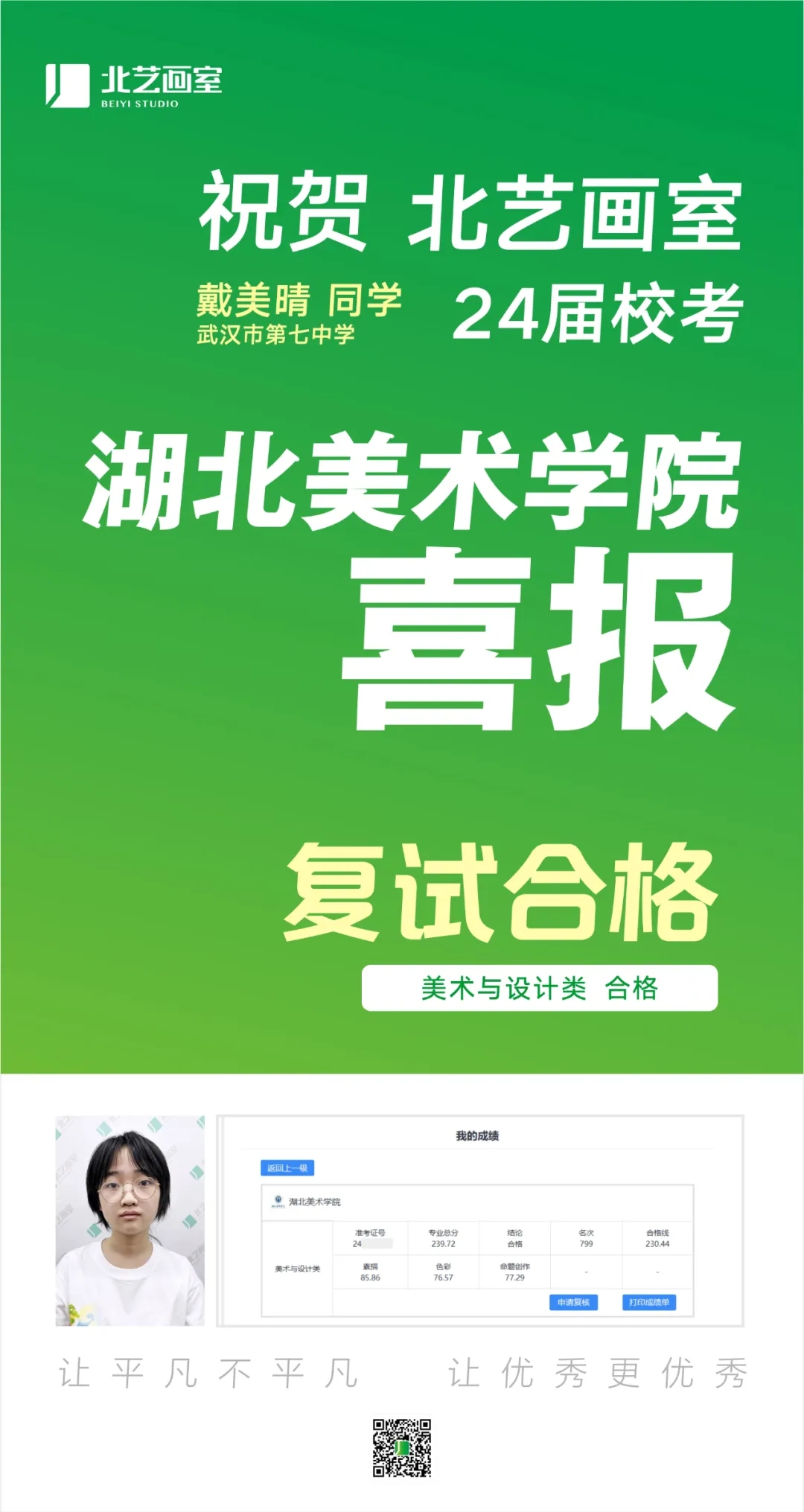 2024北藝畫室湖北美術(shù)學(xué)院?？冀輬?bào)
