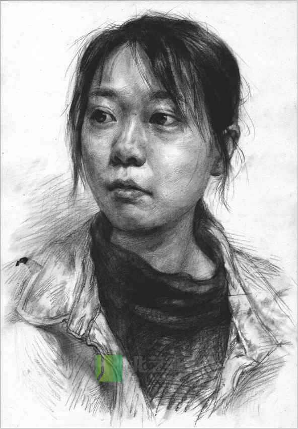武漢北藝畫(huà)室素描頭像作品賞析